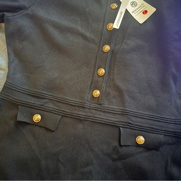 NWT- New Black Dress - Picture 4 of 5